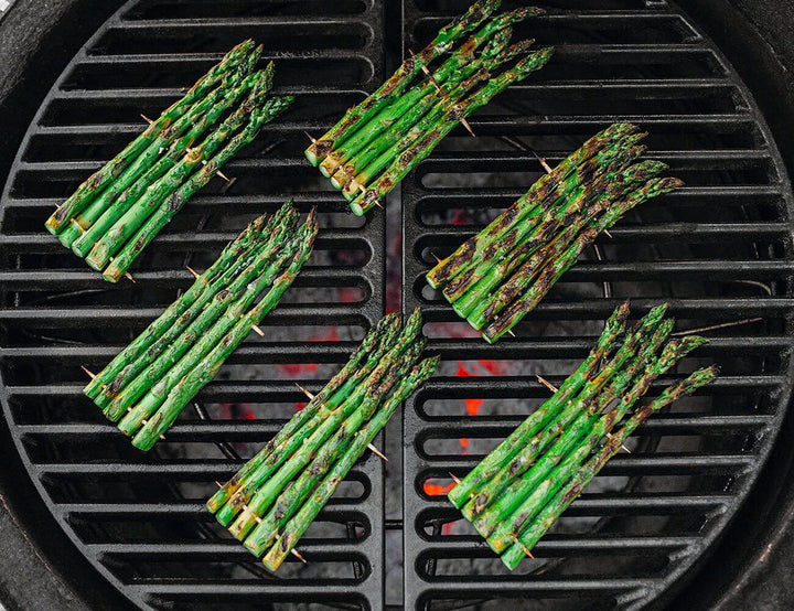Half Moon Cast Iron Cooking Grid For 21-Inch Kamado, ,