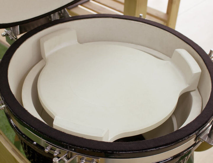 Heat Deflector Plate For 21-Inch Kamado Bbq High Legs, ,