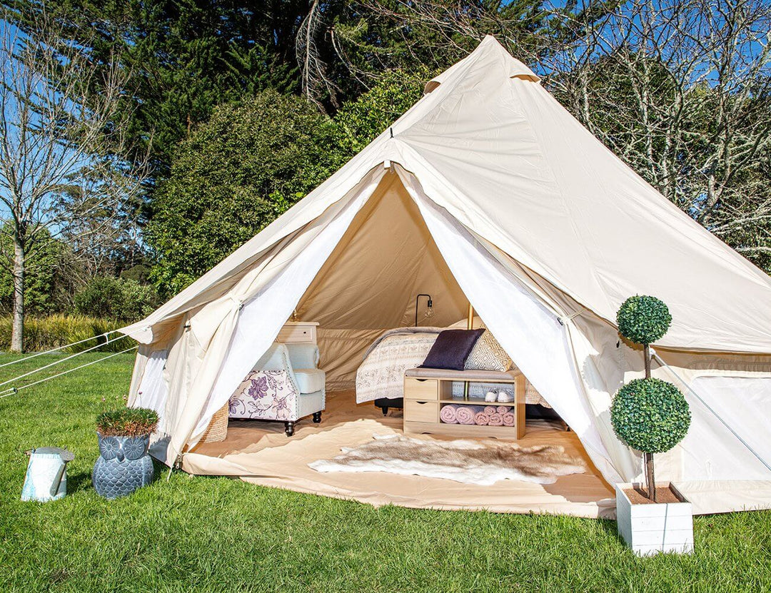 Living Culture 5m Glamping Bell Tent, ,