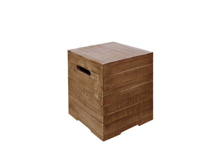 Square Concrete Stool/coffee Table-light Brown, ,