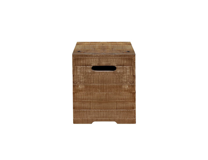 Square Concrete Stool/coffee Table-light Brown, ,