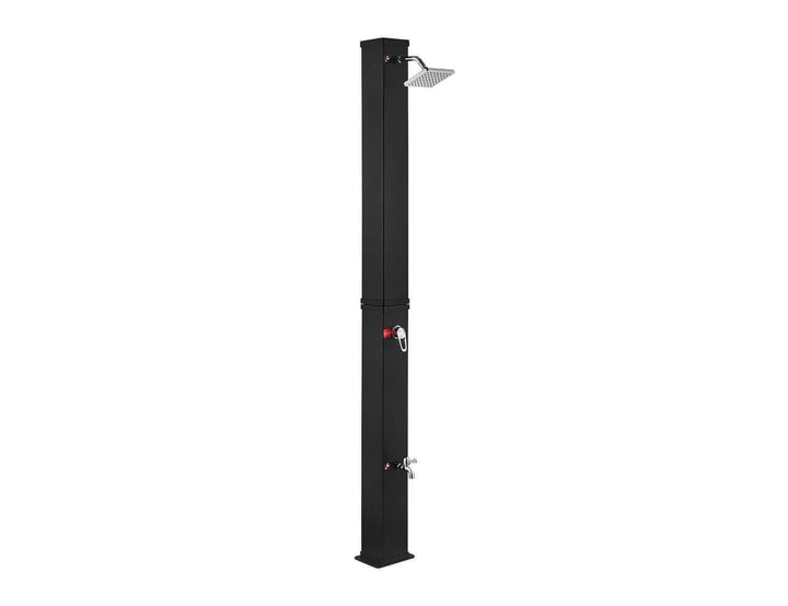 Modern Freestanding Outdoor Shower - Solar Heated - 40l, ,
