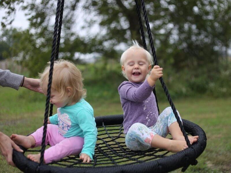 Outdoor Spider Web Swing - 100cm, ,