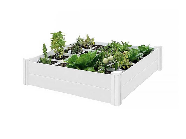 Modular Raised Garden Bed With Grow Grid 115 X 115 X 33cm, ,