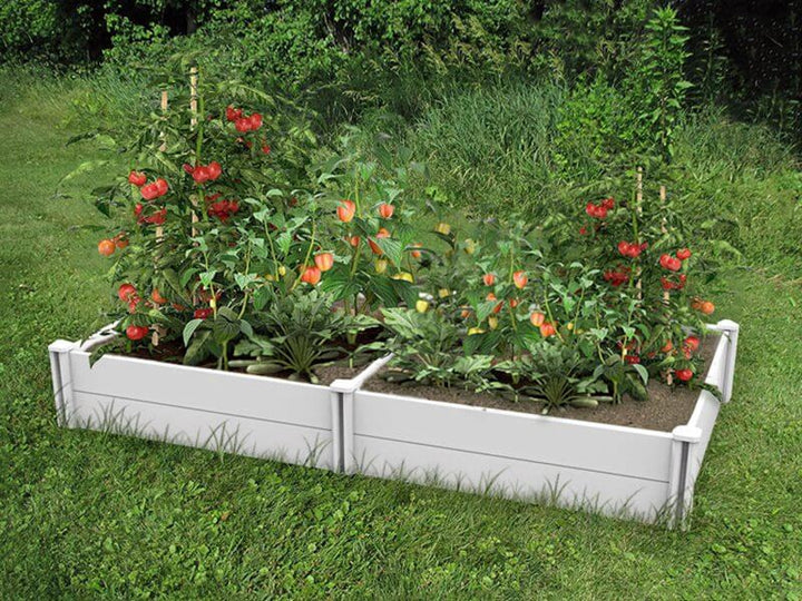 Modular Raised Garden Bed With Grow Grid 115 X 115 X 33cm, ,