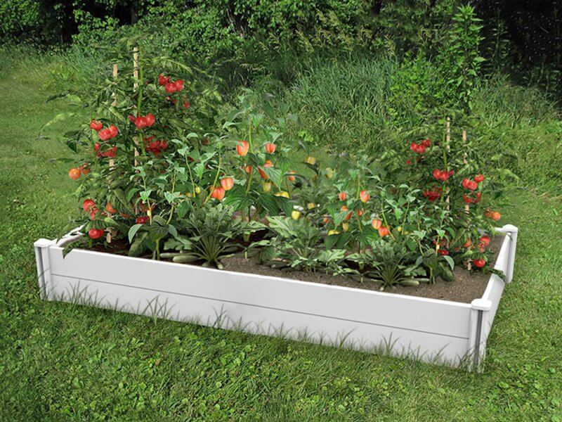 Modular Raised Garden Bed With Grow Grid 115 X 57 X 33cm, ,