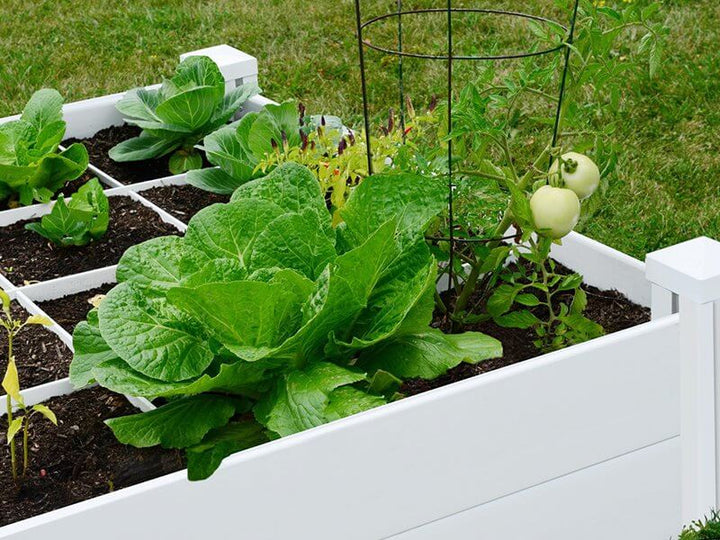 Modular Raised Garden Bed With Grow Grid 115 X 57 X 33cm, ,