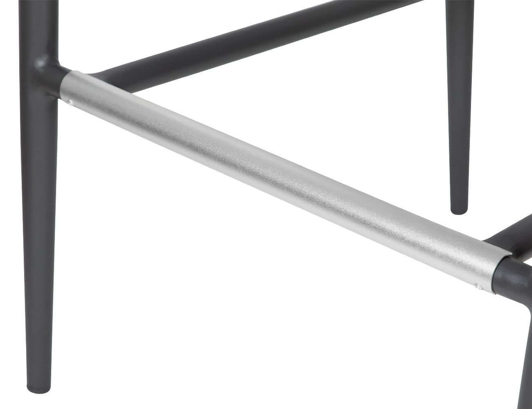Parakeet Aluminium And Rattan Outdoor Patio Bar Chair, ,