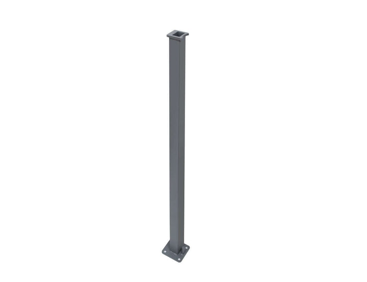 Patio Screen Retractable Side Awning - 1.8m X 3m, Colour: Black,
