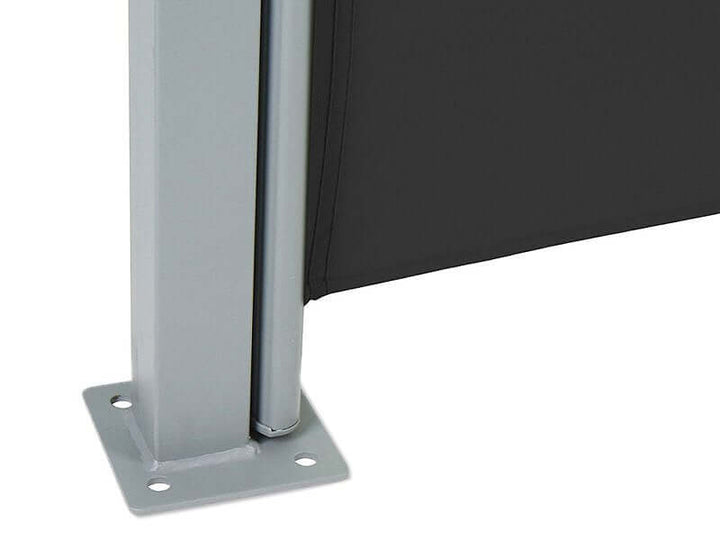 Patio Screen Retractable Side Awning 2m X 3m, Colour: Beige,