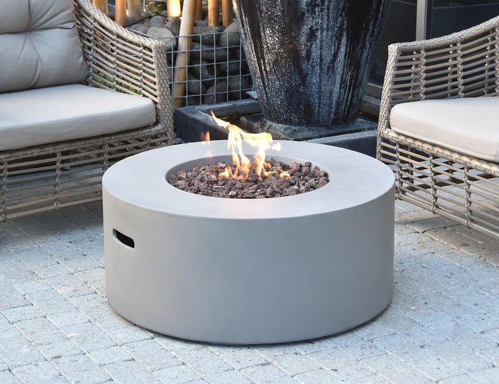 Ruapehu Outdoor Gas Fire Pit, Size: Natural Gas,