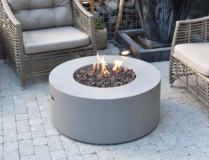 Ruapehu Outdoor Gas Fire Pit, Size: Natural Gas,