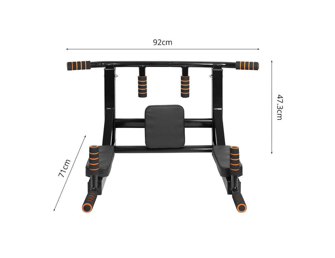 Multifunctional Wall Mounted Pull Up Bar Dip Station, ,