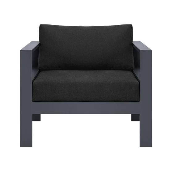 Sandpiper Outdoor ArmChair, Colour: Dark Grey,