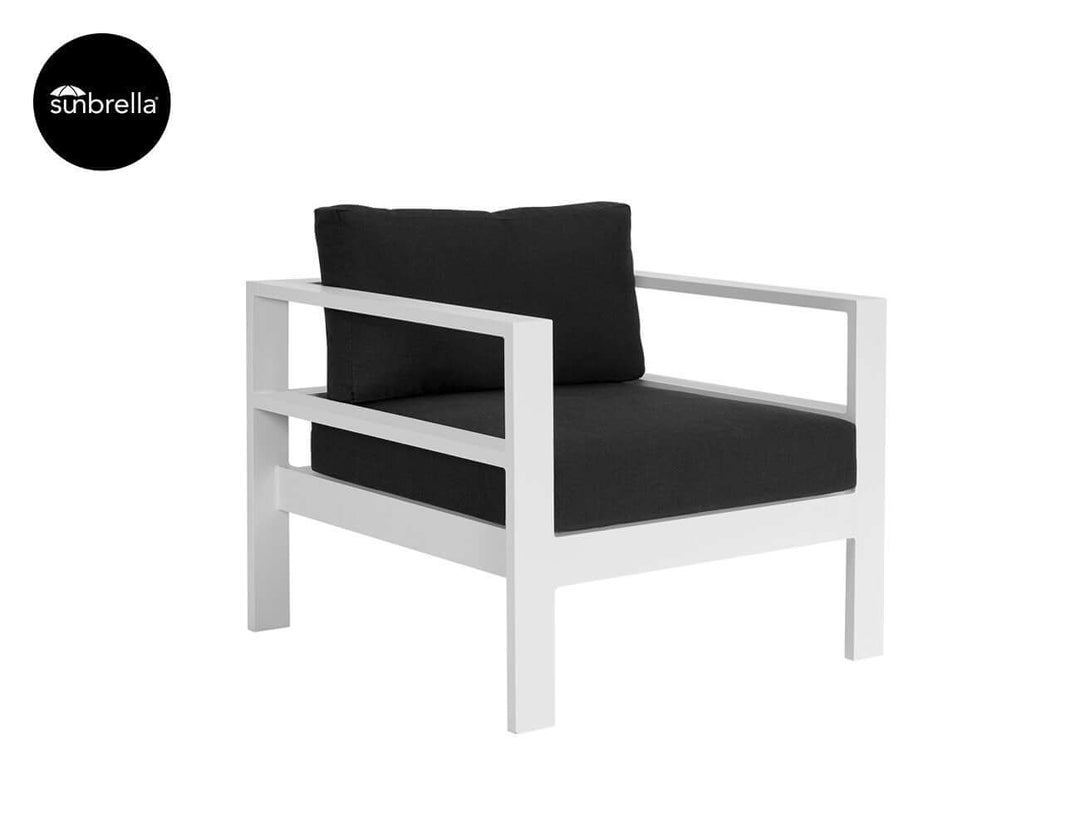 Sandpiper Outdoor ArmChair, Colour: White,