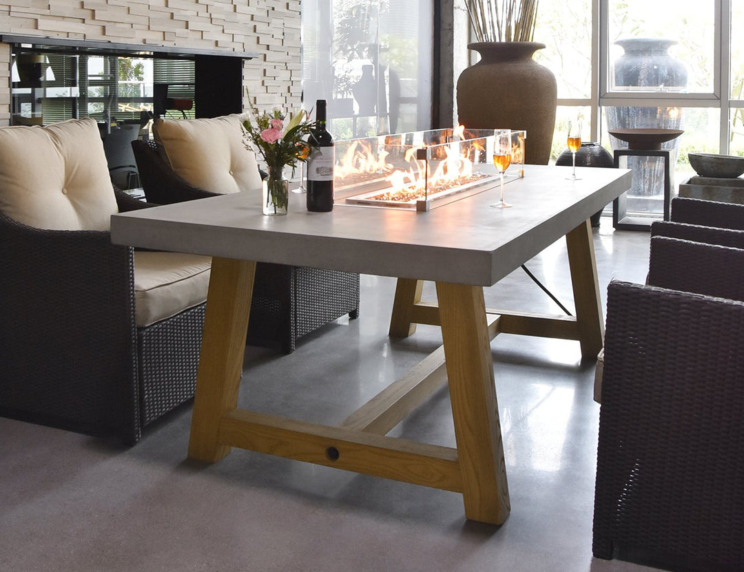 Sonoma Gas Fire Pit Dining Table, ,