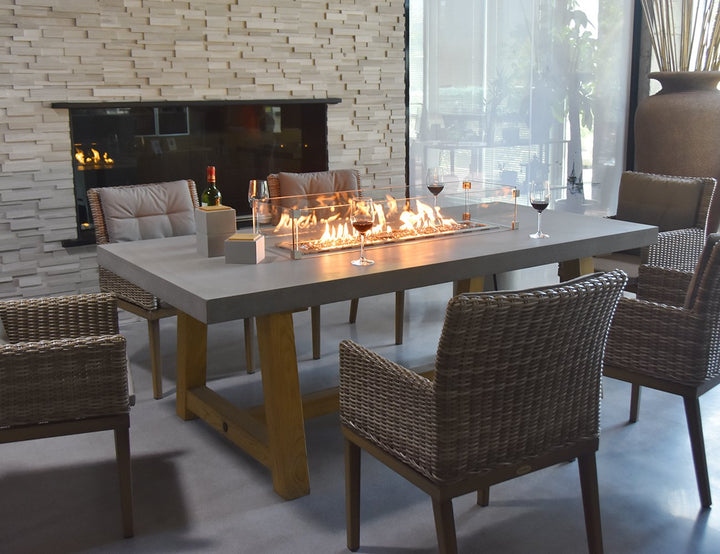 Sonoma Gas Fire Pit Dining Table, ,