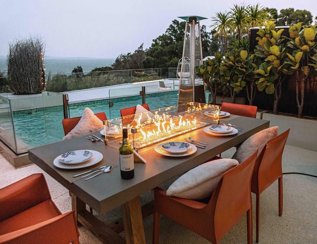 Sonoma Gas Fire Pit Dining Table, ,