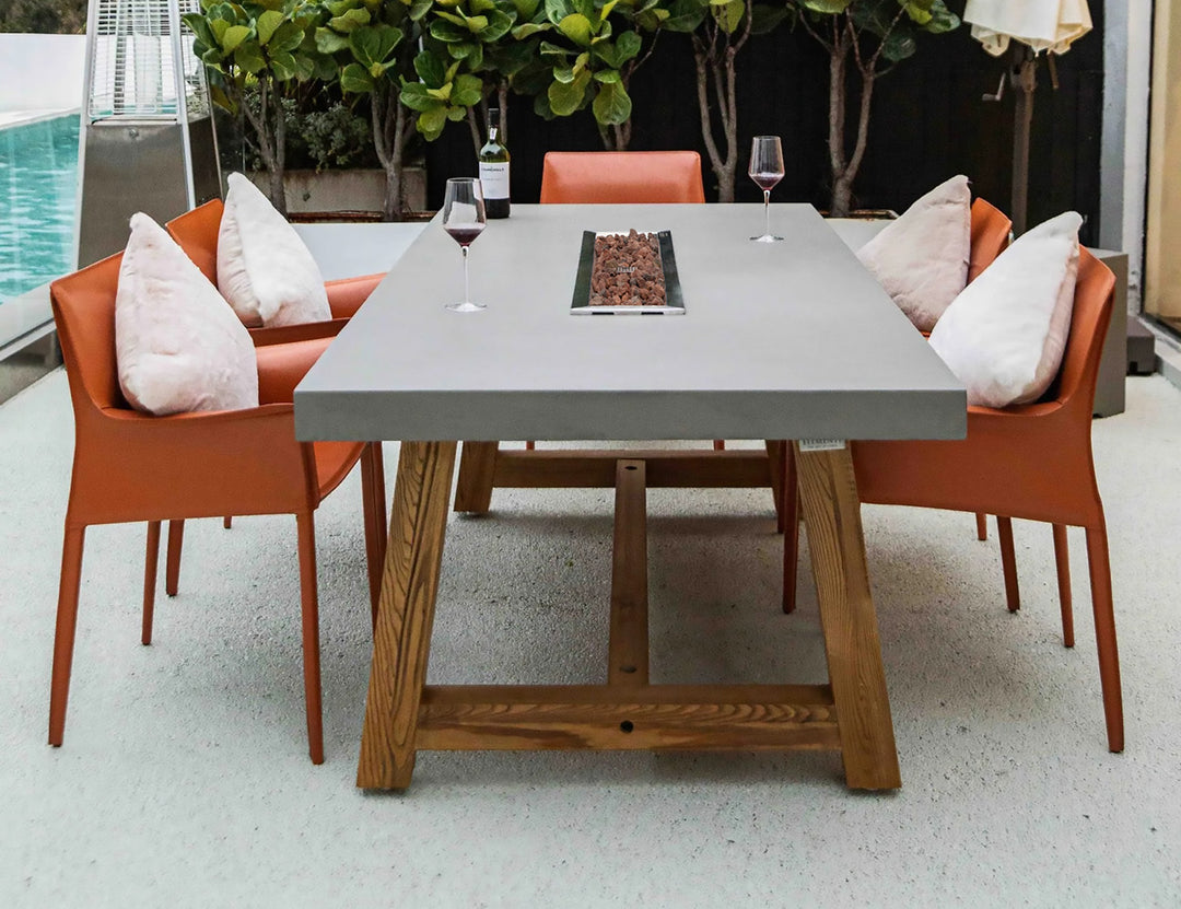 Sonoma Gas Fire Pit Dining Table, ,