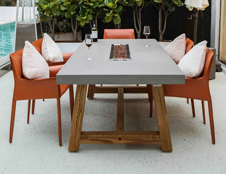 Sonoma Gas Fire Pit Dining Table, ,