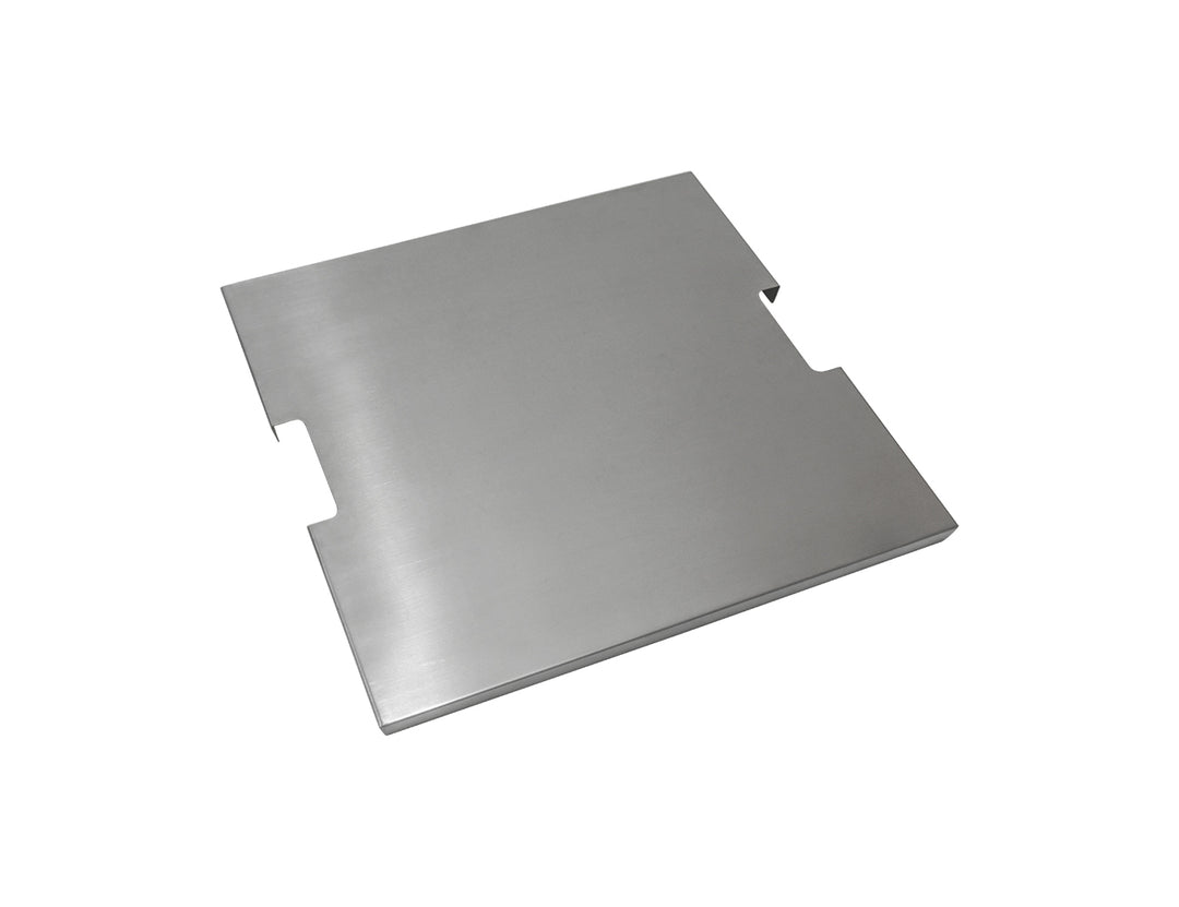 Square Stainless Steel Fire Pit Cover - 52 X 52 X 1.5cm, ,