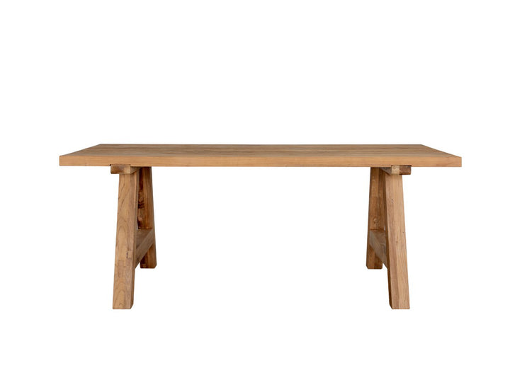 Stalwart Teak A Frame Dining Table 200 X 100cm, ,