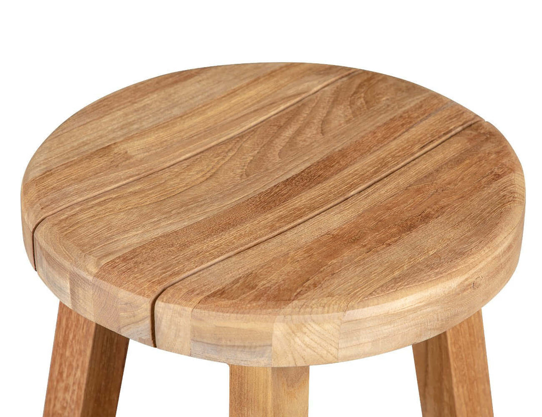 Teak Outdoor Bar Stool, ,