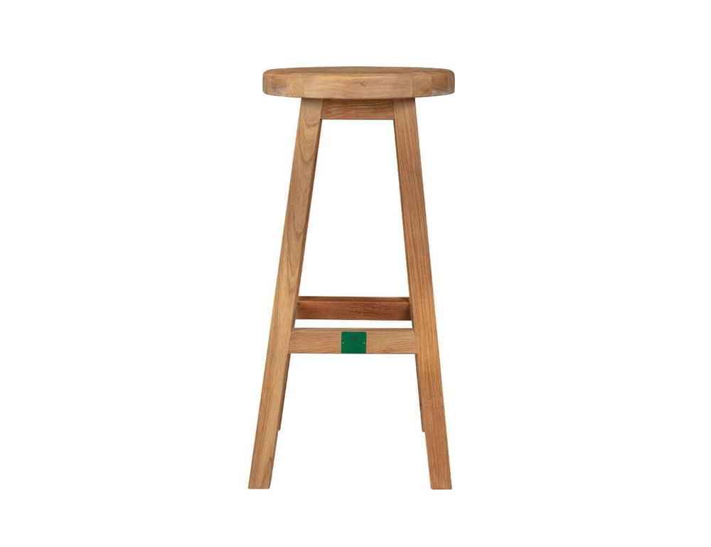 Teak Outdoor Bar Stool, ,