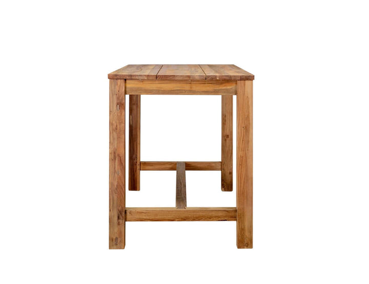 Teak Rectangular Counter Height Table, ,