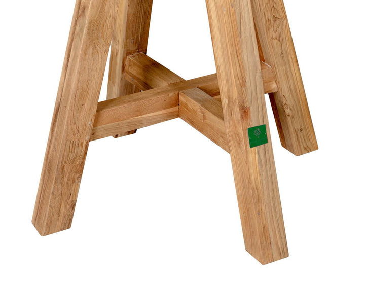 Teak Round Bar Table, ,