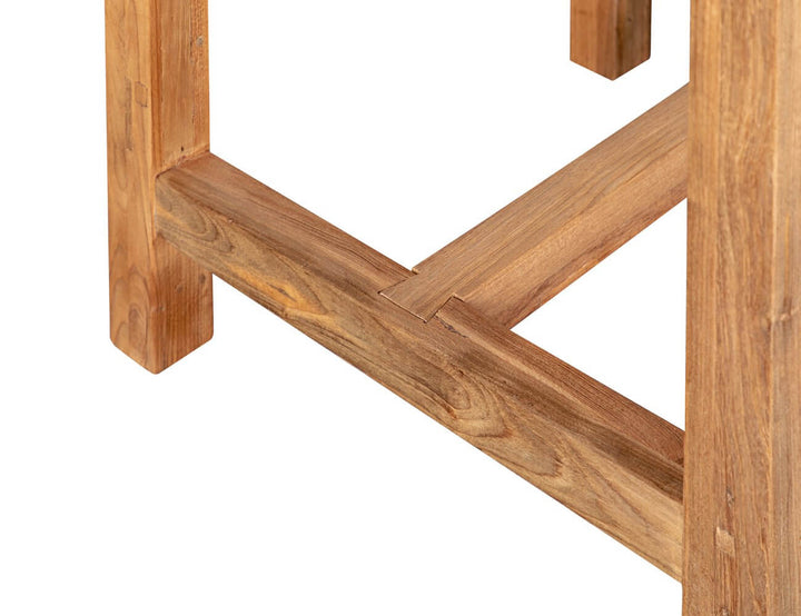 Teak Square Counter Height Table, ,
