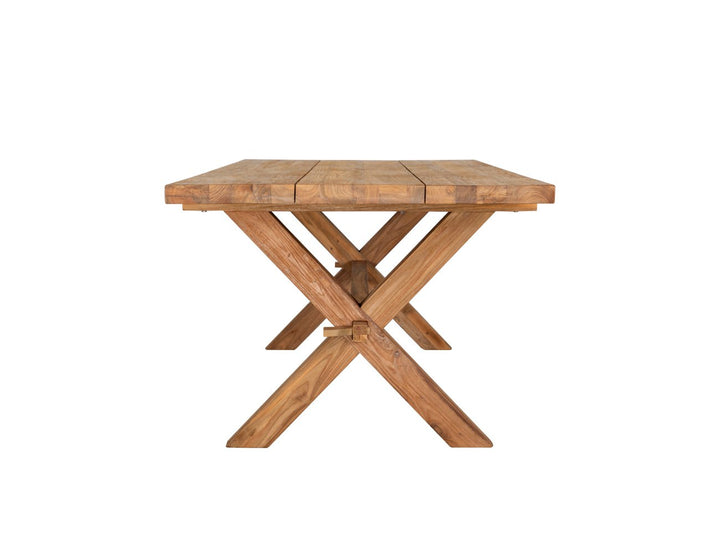 Sovereign Teak X-leg Table - 250 X 100cm, ,