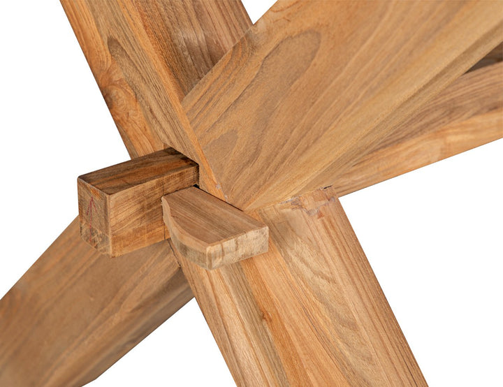 Sovereign Teak X-leg Table - 250 X 100cm, ,
