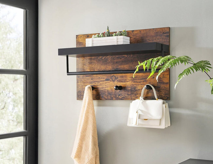Vasagle Display Shelf With Hooks, ,