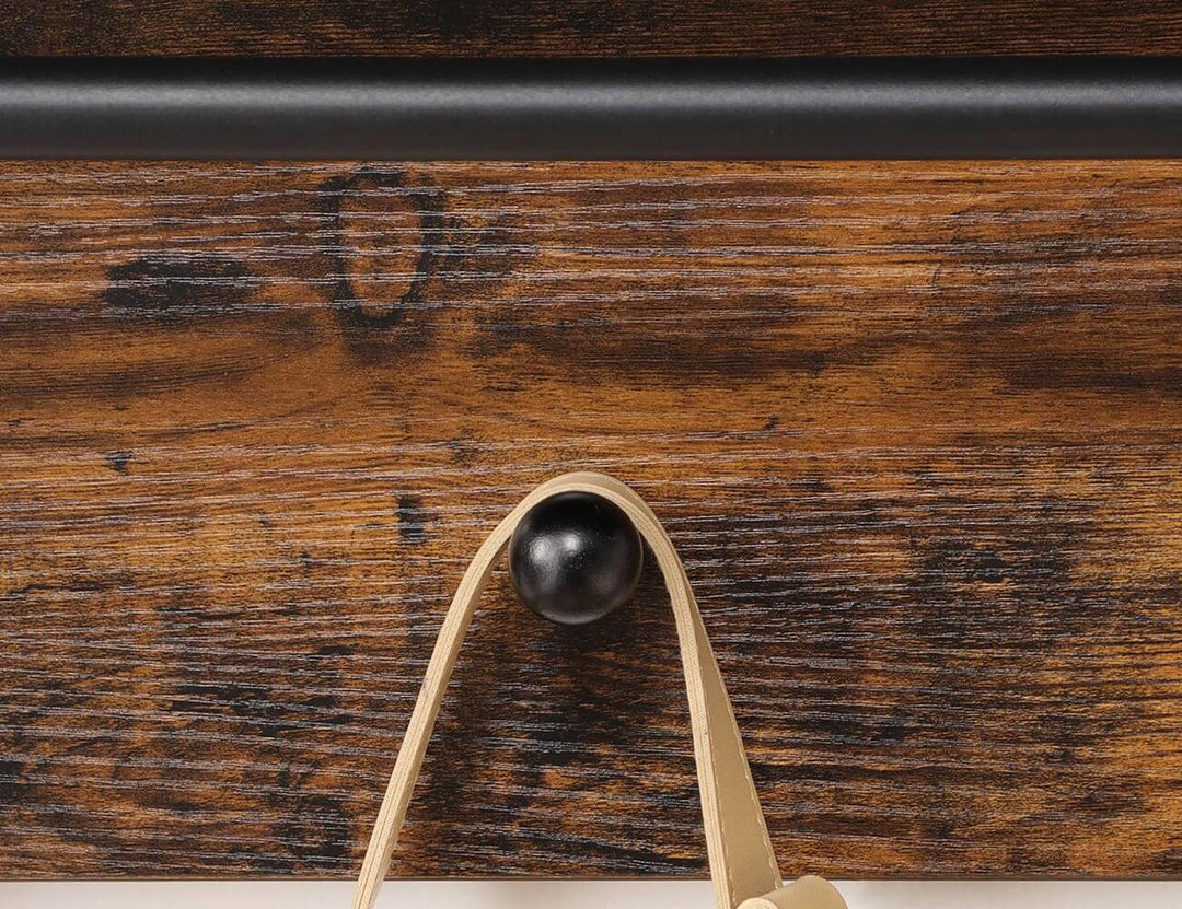Vasagle Display Shelf With Hooks, ,