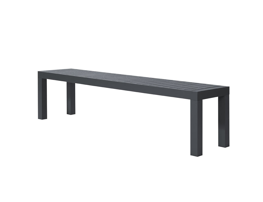 Virga Outdoor Bench Seat 180cm, Colour: Grey,