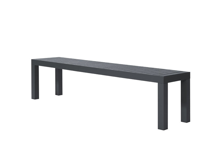 Virga Outdoor Bench Seat 180cm, Colour: Grey,