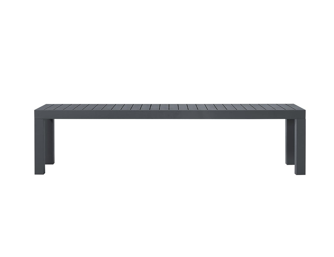 Virga Outdoor Bench Seat 180cm, Colour: Grey,