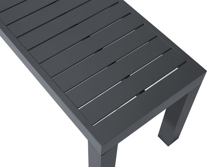 Virga Outdoor Bench Seat 180cm, Colour: Grey,