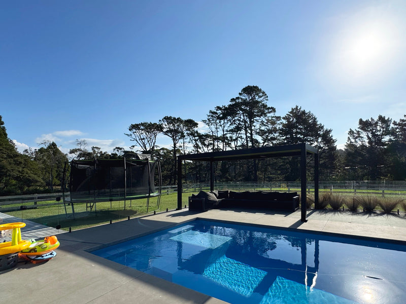 Creating a Poolside Lounge Area at Gemma's Home