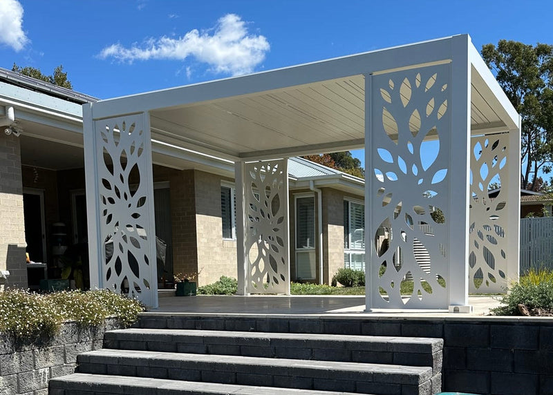 Julie’s Garden Room, Finished In White