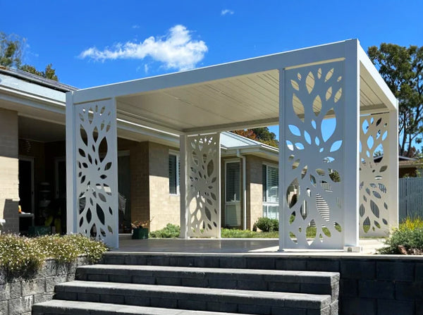 Julie’s Garden Room, Finished In White