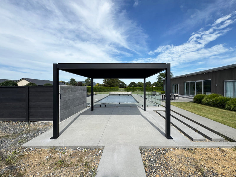 Baltic Pergola by the Pool and Tennis Court