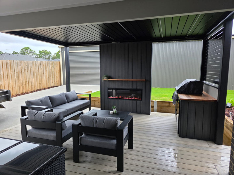 Toby’s Backyard Just Got A Real Outdoor Room