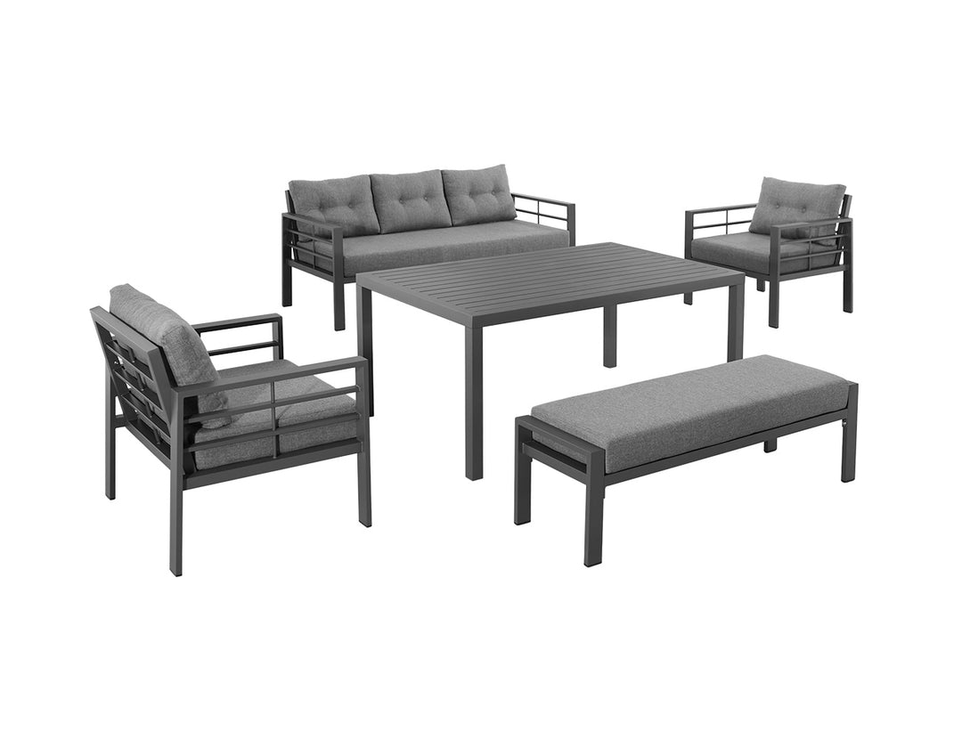 Egret Aluminium Sofa Set