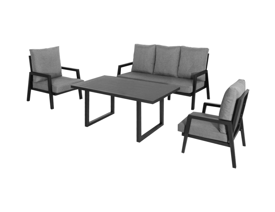 Swift High Back Sofa Set - 4pcs
