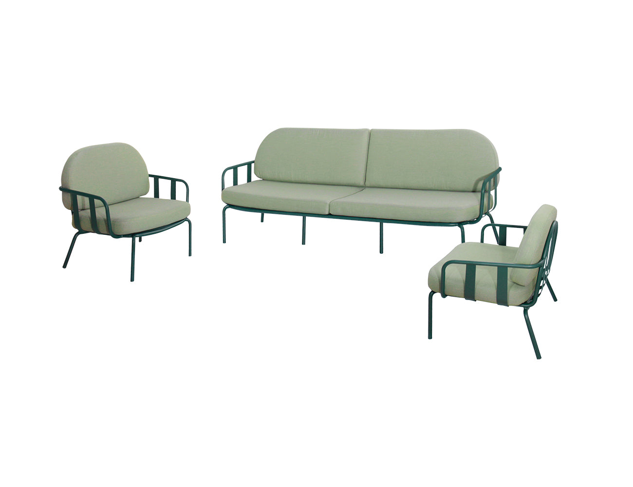 Fantail 3-Seater Set