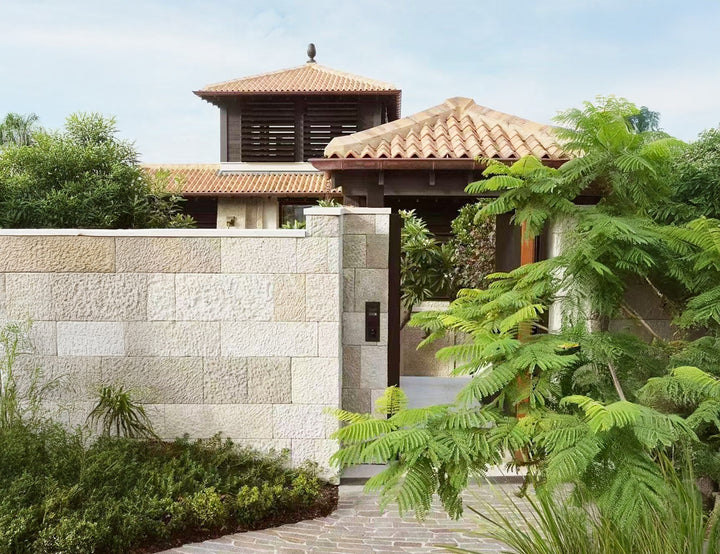 Pearlpine-Limestone Flamed Finish