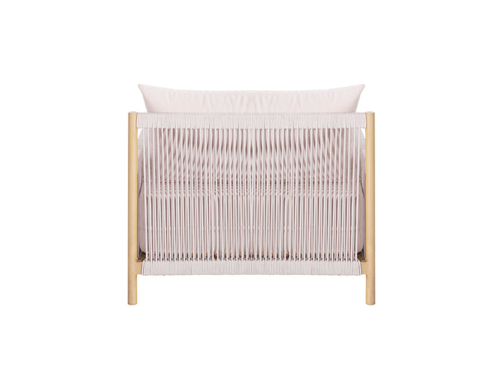 Goldfinch  Aluminium and Rope Club Chair