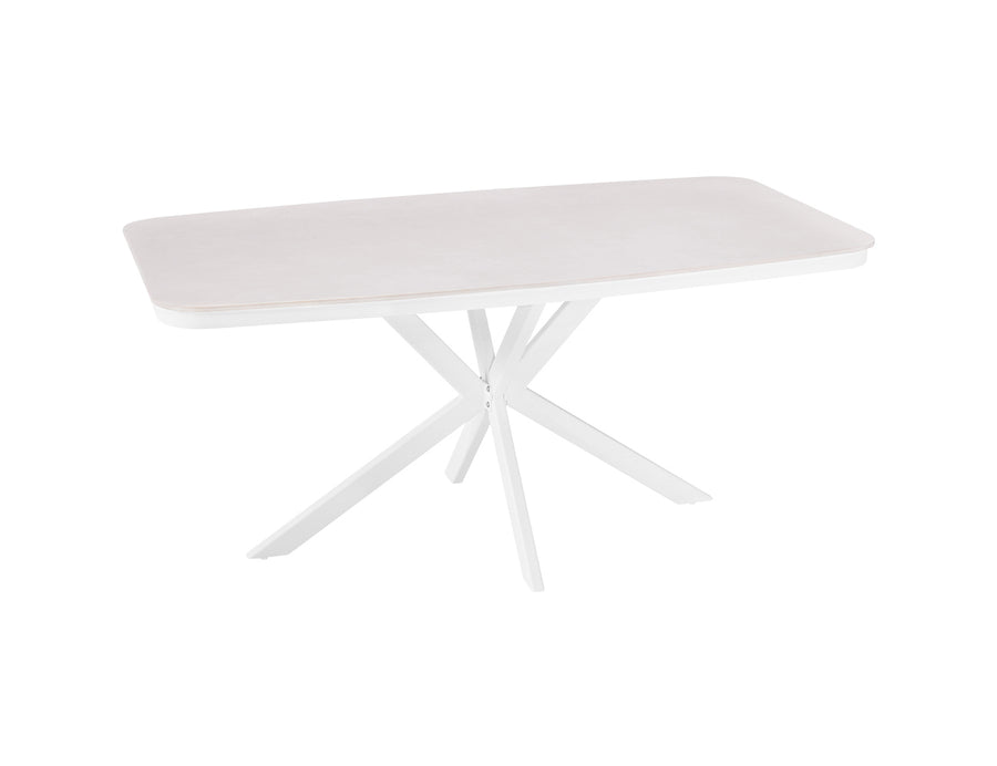 Flicker Aluminum Dining Table - Ceramic Top